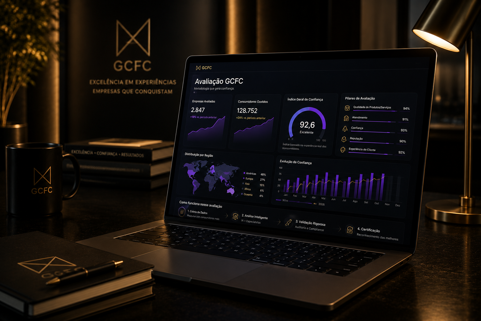Como funciona a avaliação da GCFC?